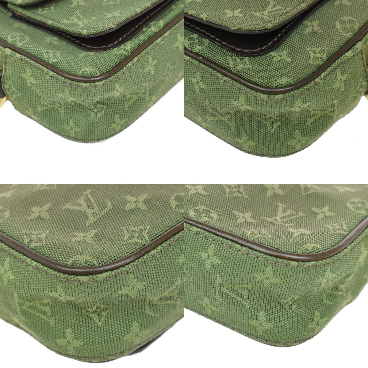 Louis Vuitton Juliette Mini Lin Khaki Canvas Crossbody Bag Bag (Pre-Owned)