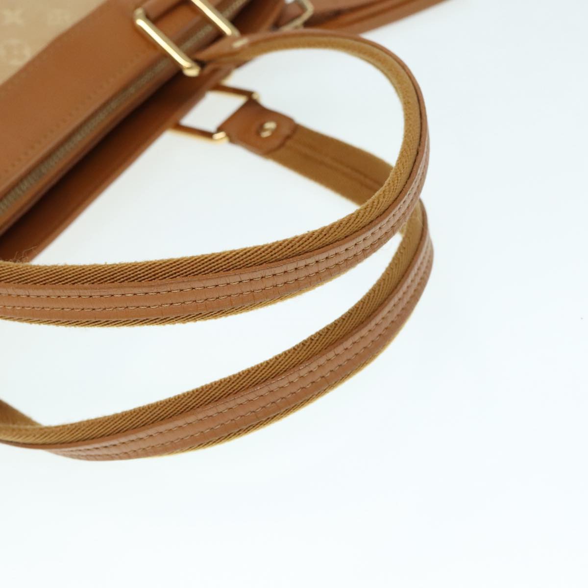 Louis Vuitton Lucille Beige Canvas Handbag (Pre-Owned)