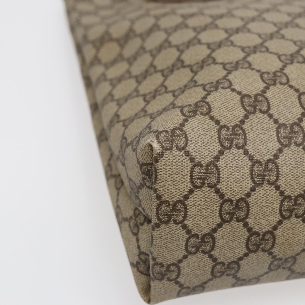 Gucci Gg Canvas Brown Canvas Tote Bag (Pre-Owned)