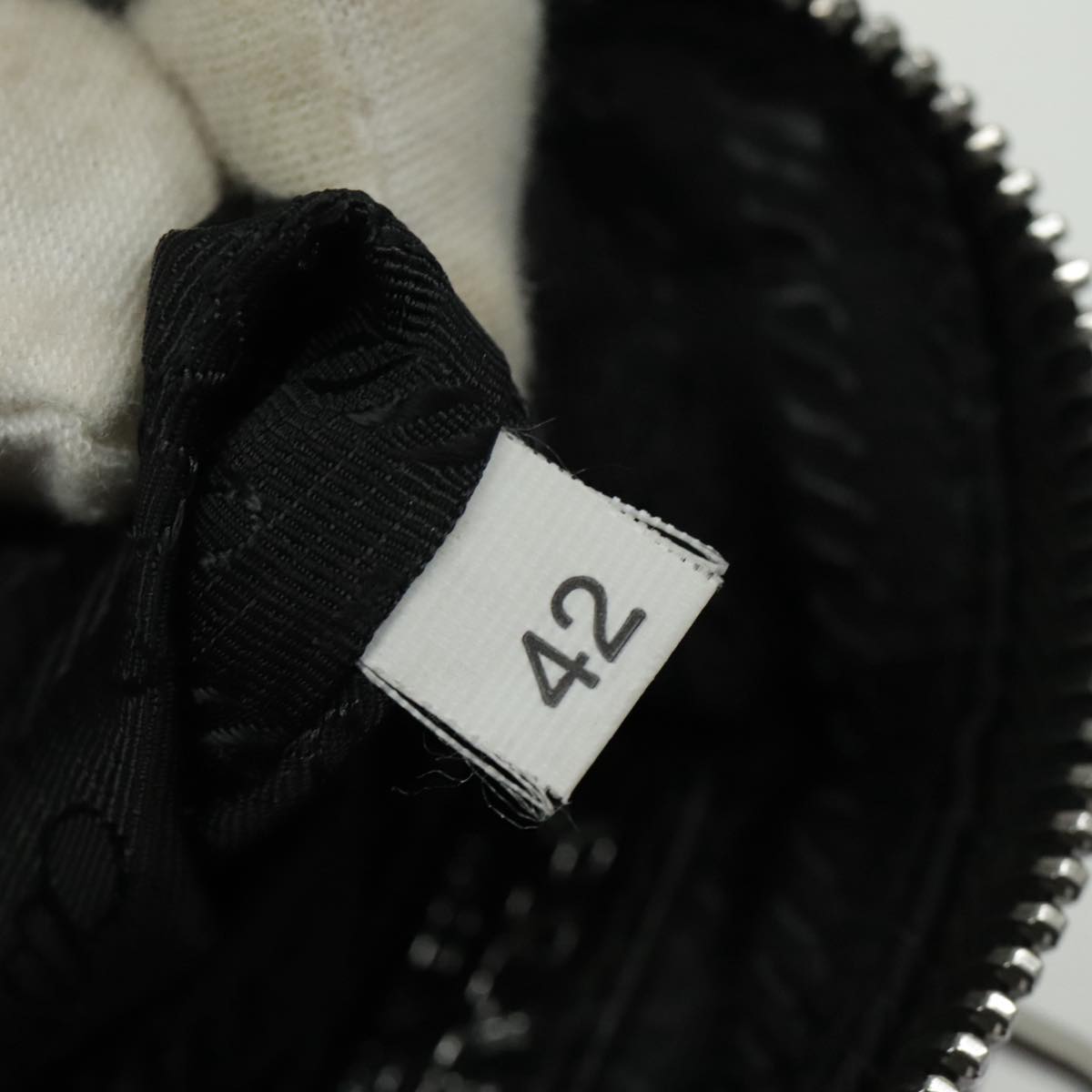Prada Black Synthetic Clutch Bag (Pre-Owned)