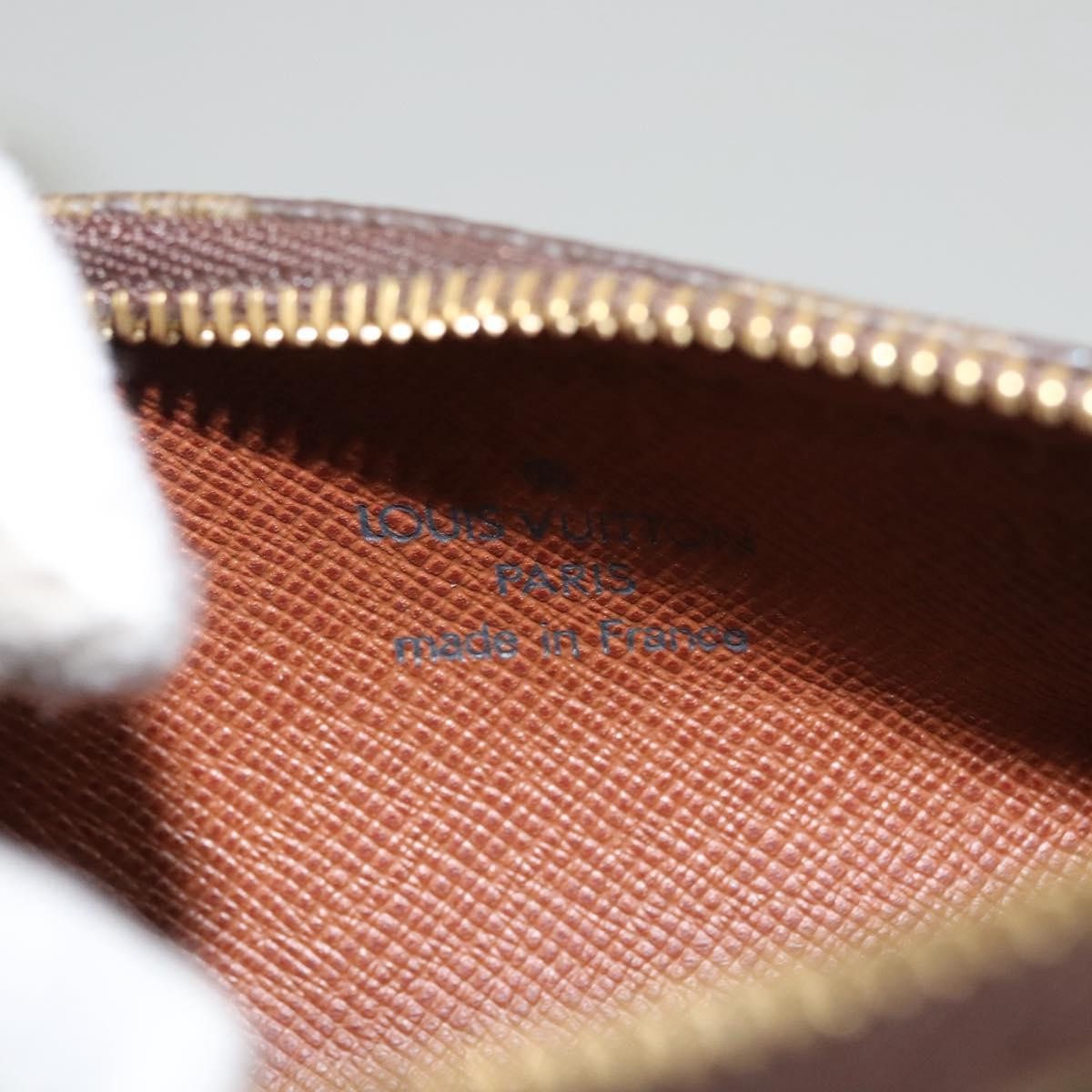 Louis Vuitton Papillon Pochette Monogram Canvas Brown Canvas Bag (Pre-Owned)