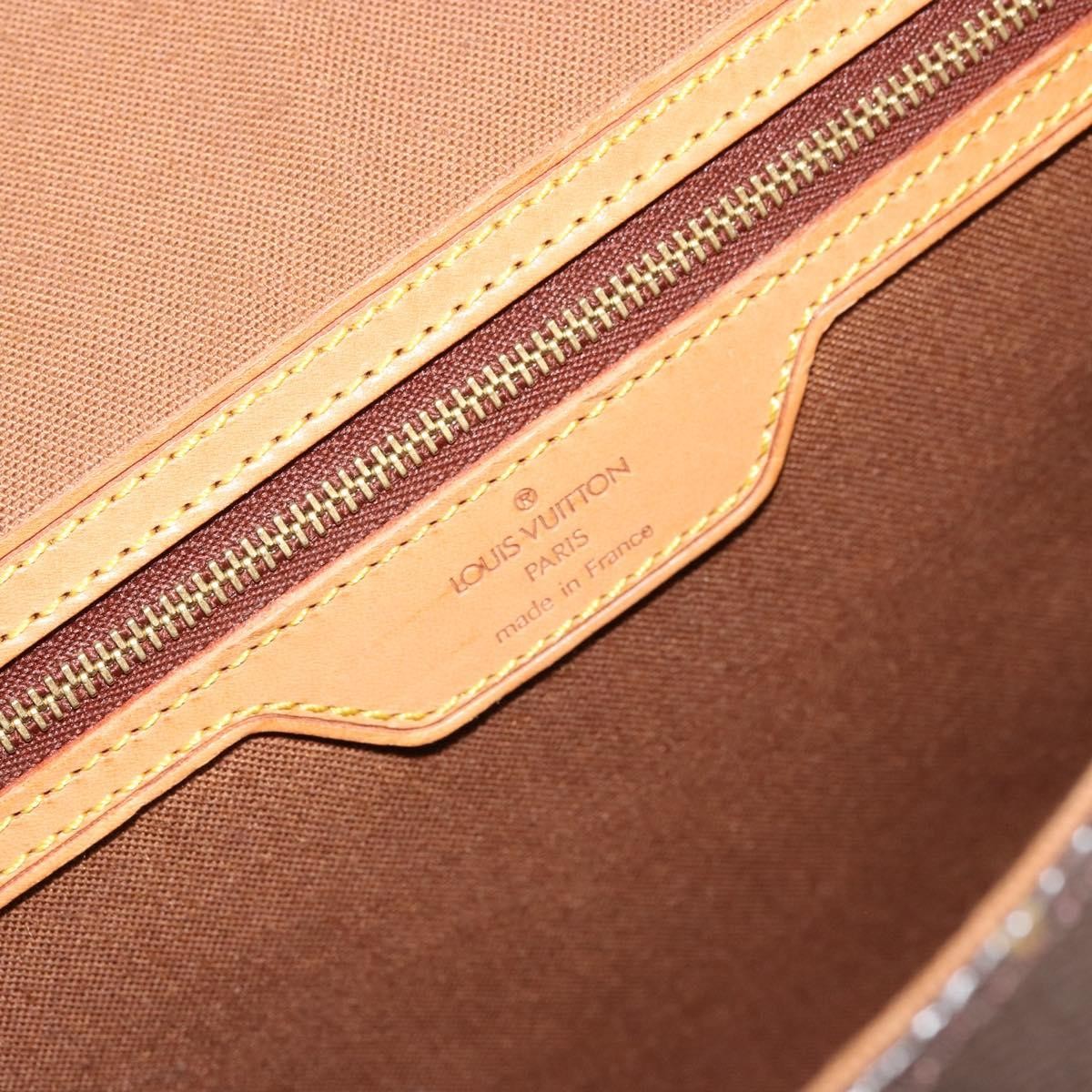 Louis Vuitton Beverly Monogram Canvas Brown Canvas Briefcase Bag (Pre-Owned)