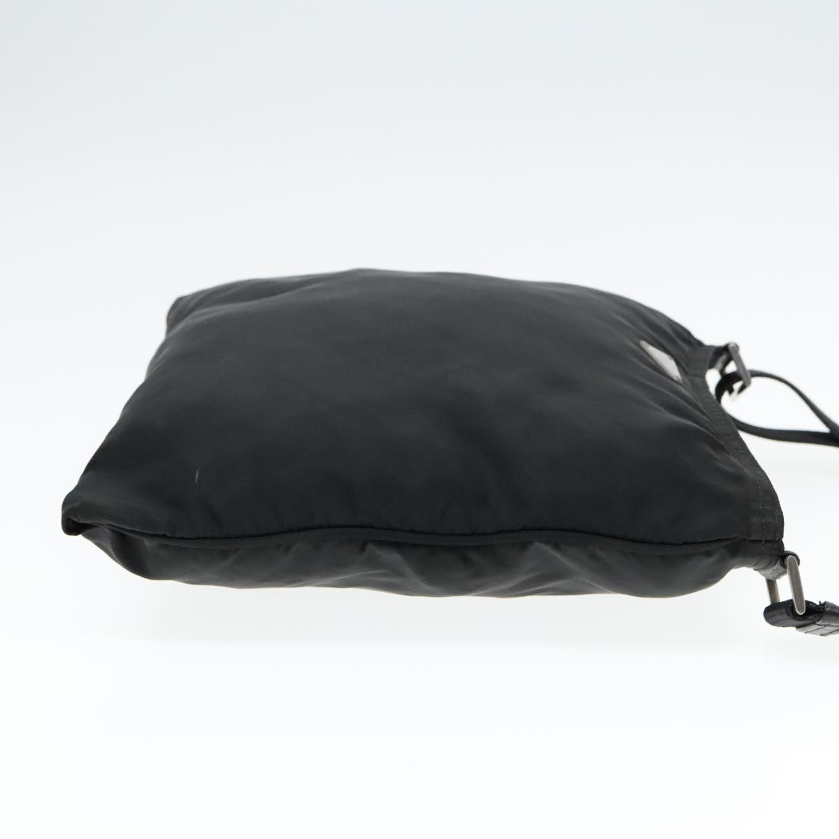 Prada Re-Nylon Black Canvas Shoulder Bag (Pre-Owned)