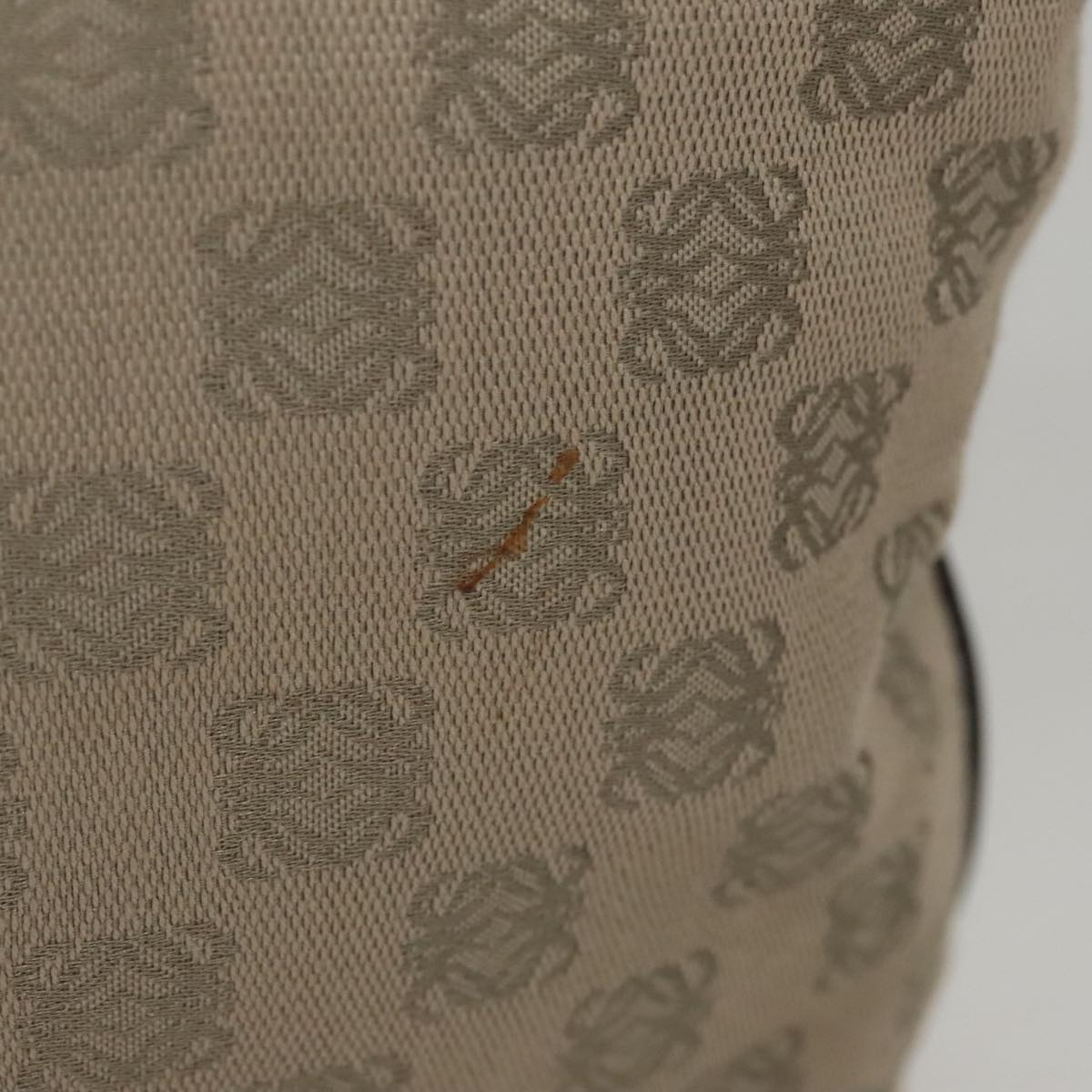 Loewe Anagram Beige Canvas Tote Bag (Pre-Owned)