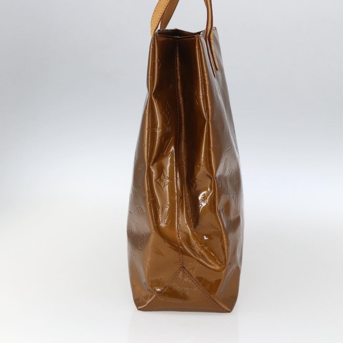 Louis Vuitton Reade Monogram Vernis Brown Patent_Leather Tote Bag Bag (Pre-Owned)