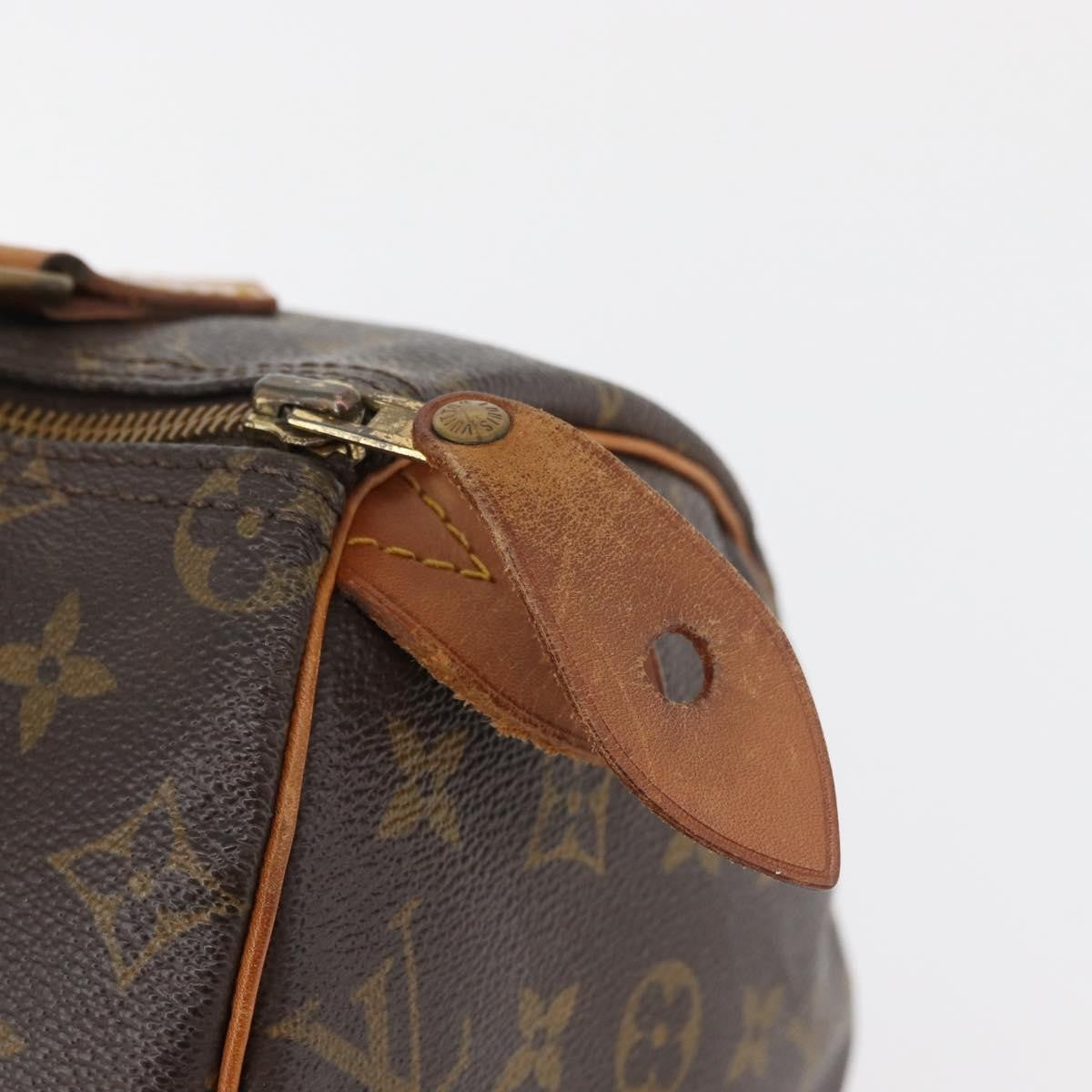 Louis Vuitton Speedy Monogram Canvas Brown Canvas Handbag (Pre-Owned)