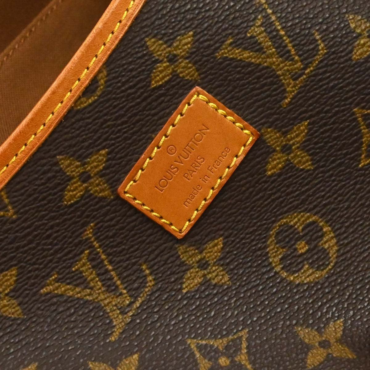 Louis Vuitton Saumur Monogram Canvas Brown Canvas Shoulder Bag Bag (Pre-Owned)
