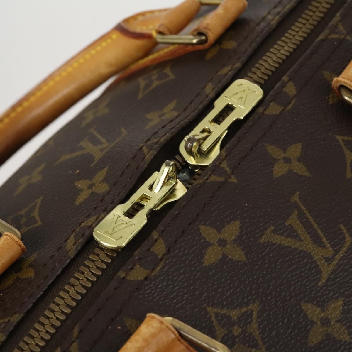 Louis Vuitton Keepall Monogram Canvas Brown Canvas Travel Bag Bag (Pre-Owned)