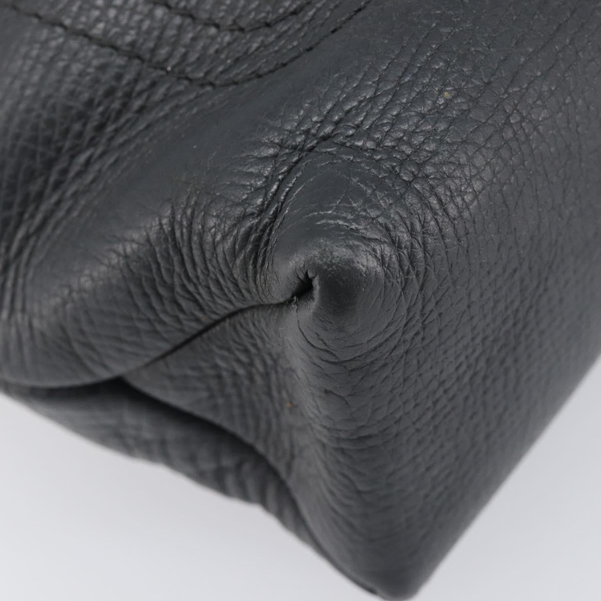 Louis Vuitton Shawnee Pochette Utah Leather Gray Leather Clutche & Pouche Bag (Pre-Owned)