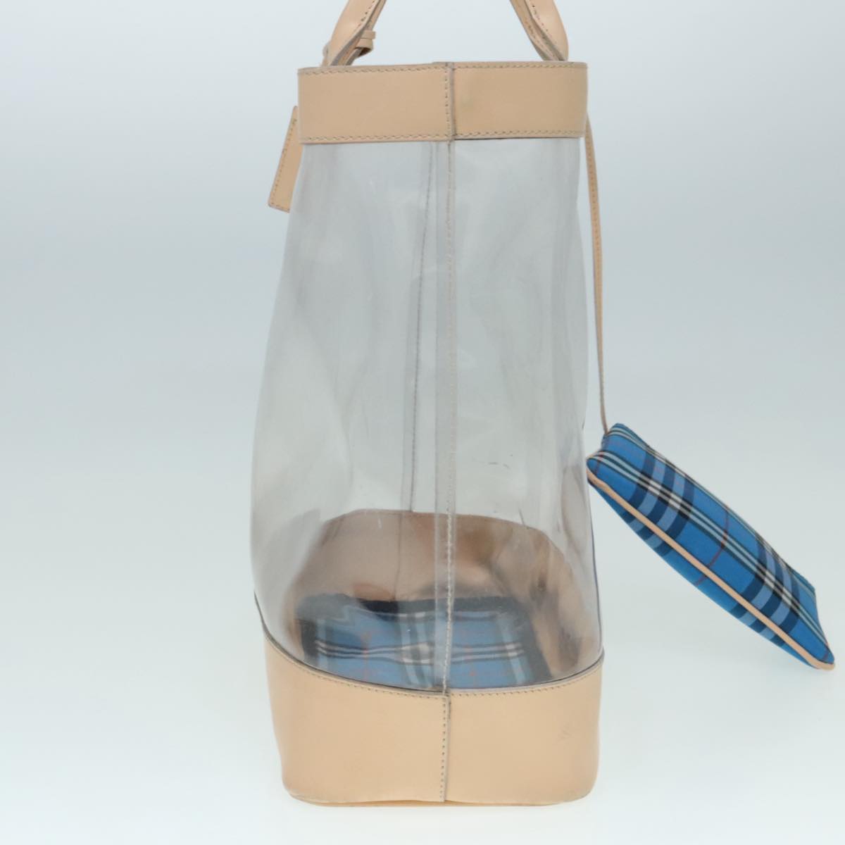 Burberry Transparent Vinyl Tote Bag (Pre-Owned)