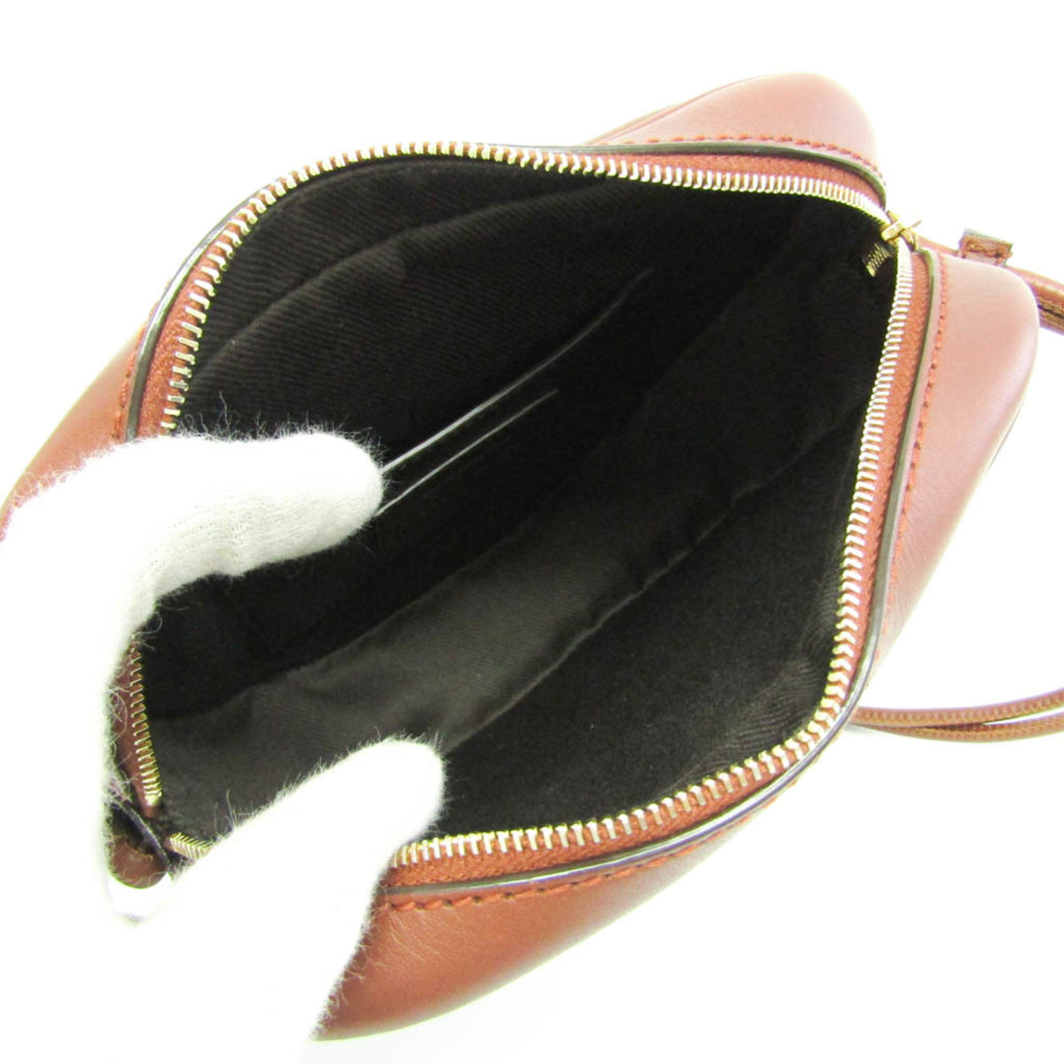 Saint Laurent Le Monogramme Coeur Monogram All Over Coated Canvas And Leather Brown Leather Clutche & Pouche Bag (Pre-Owned)