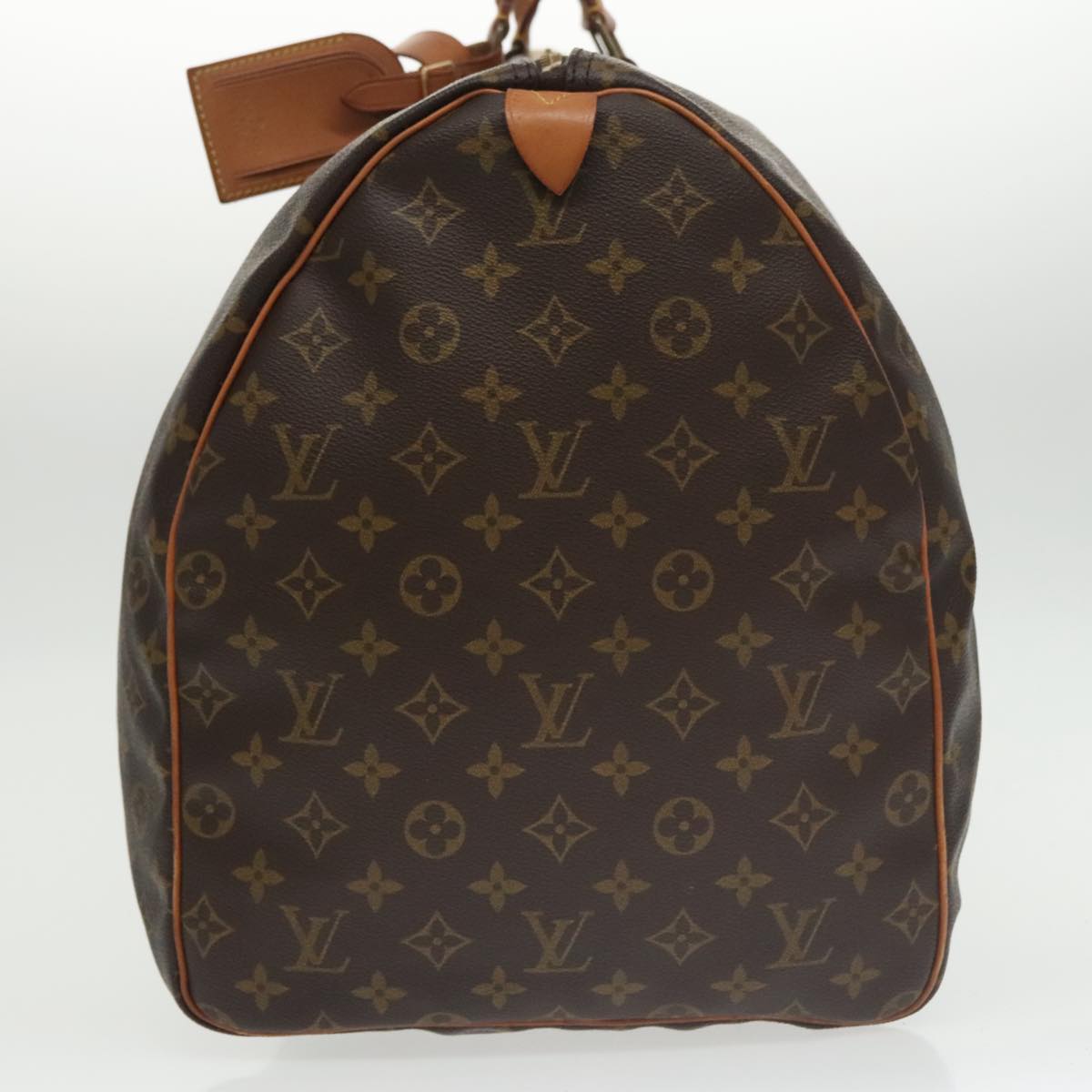 Louis Vuitton Keepall 60 Brown Canvas Travel Bag (Pre-Owned)