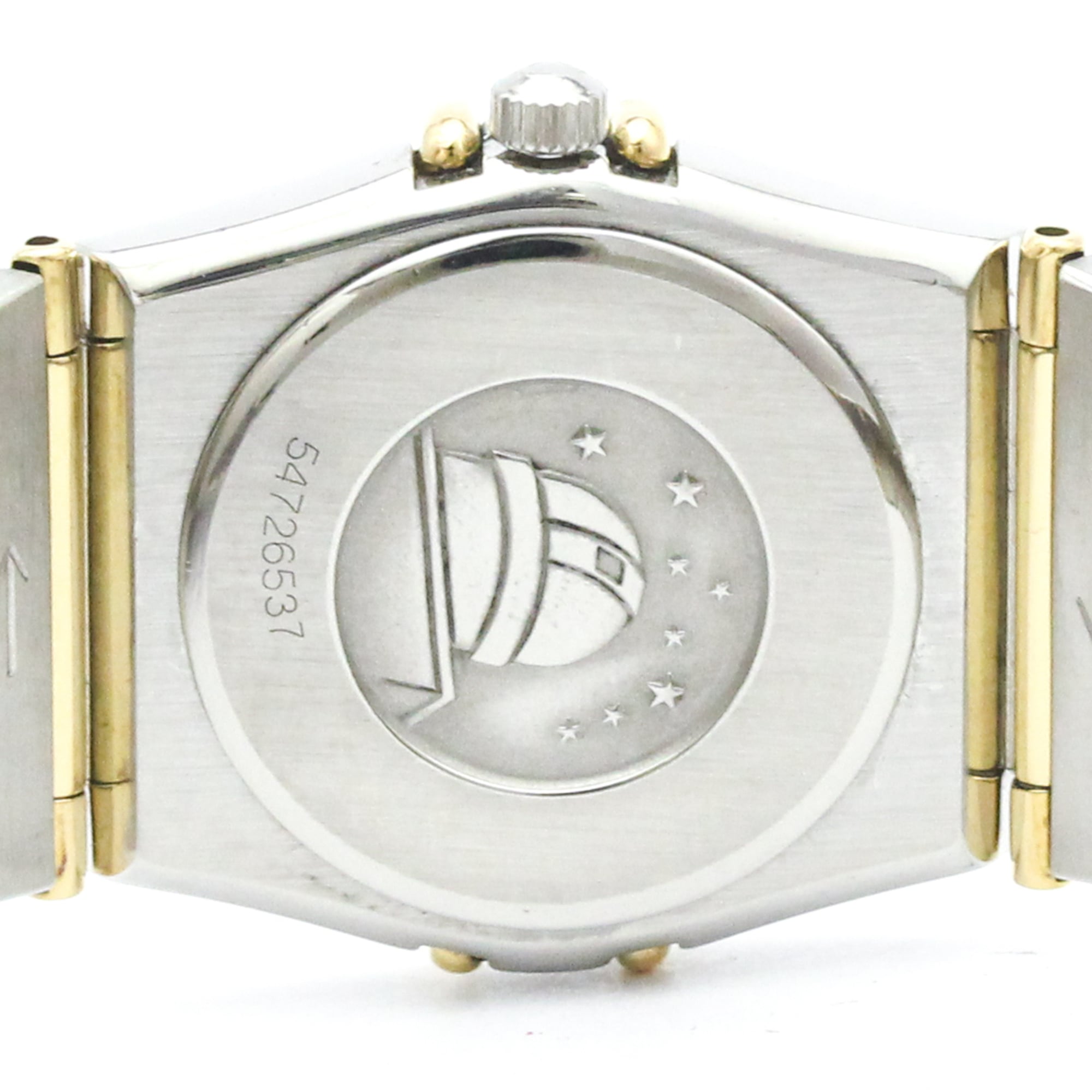 Omega Constellation Quartz Stainless Steel And Yellow Gold Watch (Pre-Owned)