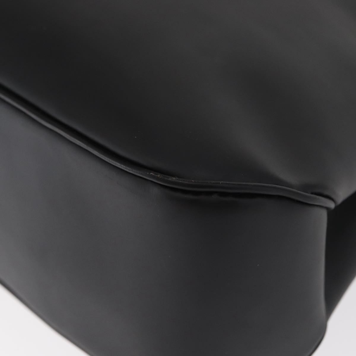Salvatore Ferragamo Vala Leather Black Leather Shoulder Bag Bag (Pre-Owned)