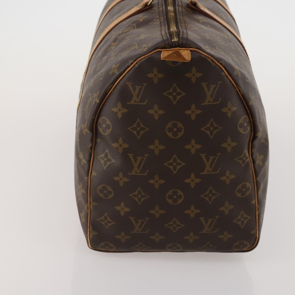 Louis Vuitton Keepall Monogram Canvas Brown Canvas Travel Bag Bag (Pre-Owned)