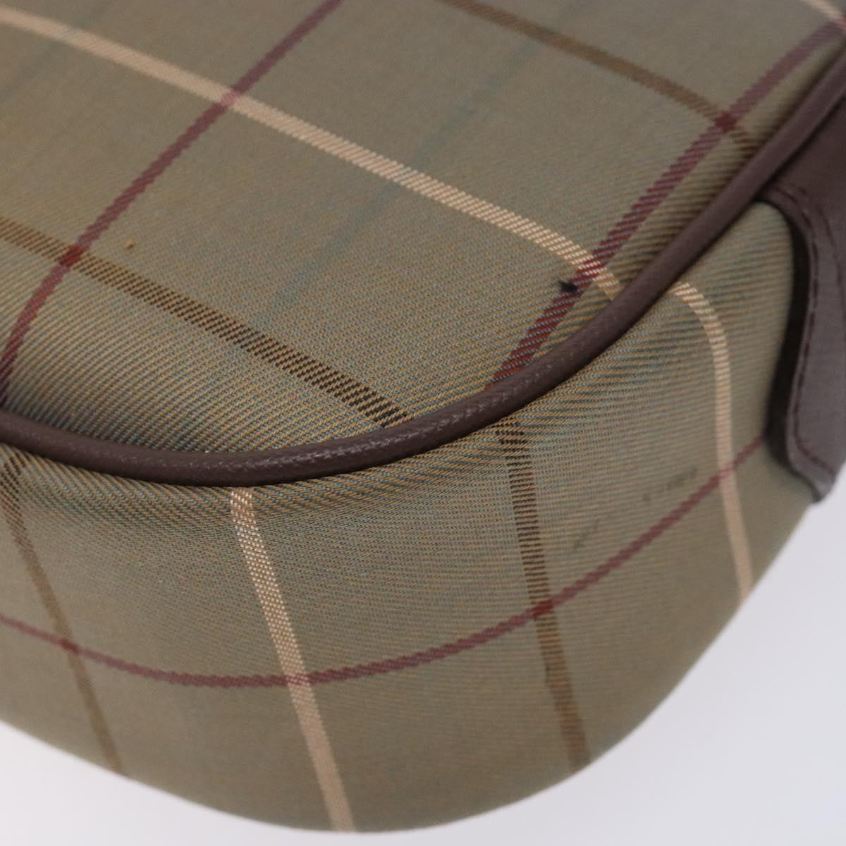 Burberry Nova Check Pochette Canvas Beige Canvas Clutche & Pouche Bag (Pre-Owned)