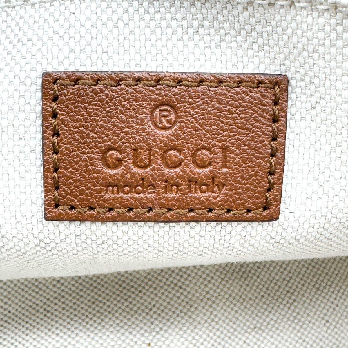 Gucci Blondie Nm Camera Diagonal Quilted Leather Brown Leather Shoulder Bag Bag (Pre-Owned)