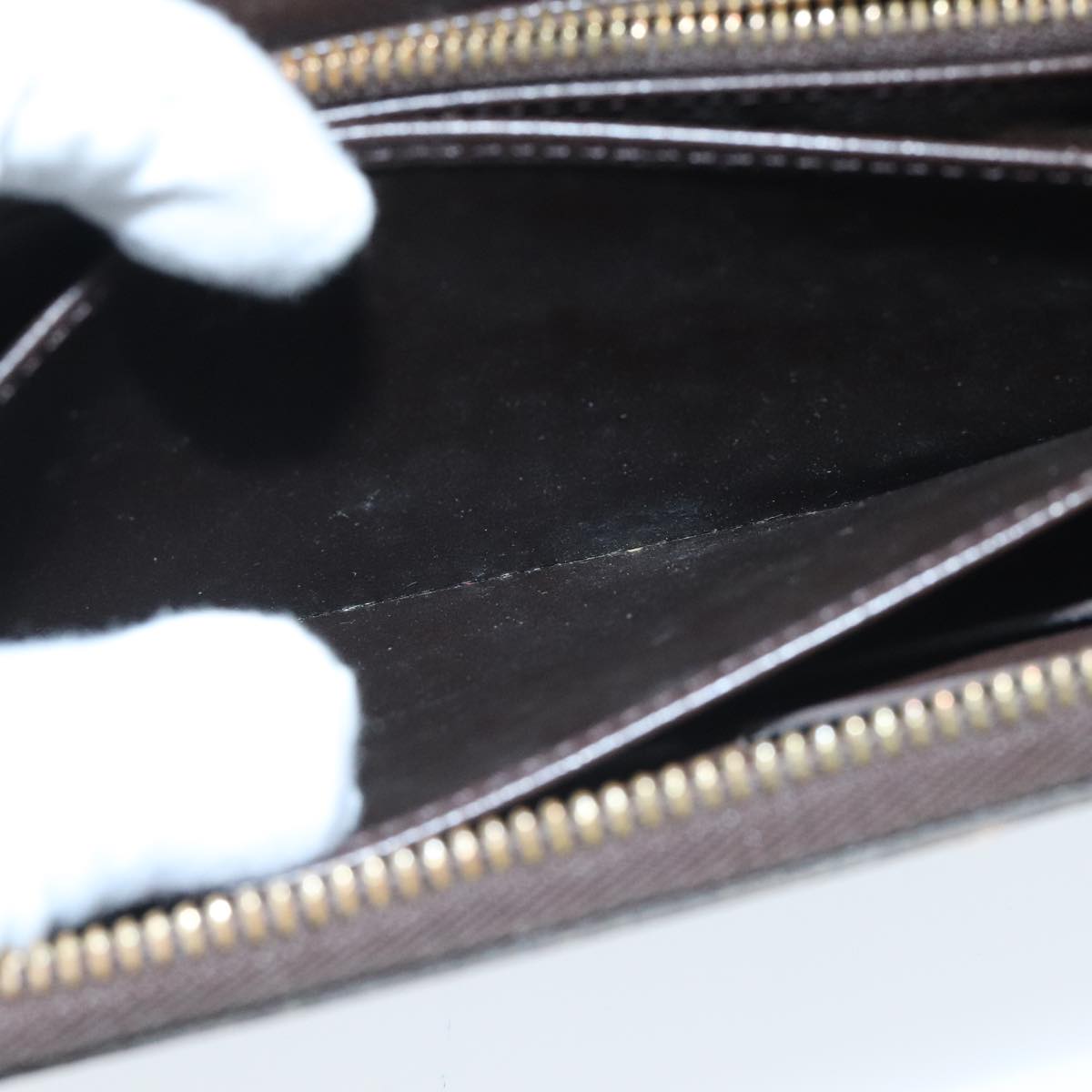 Louis Vuitton Zippy Wallet Brown Canvas Wallet  (Pre-Owned)