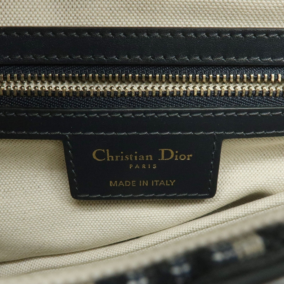 Christian Dior Saddle Oblique Canvas Multicolour Canvas Handbag (Pre-Owned)
