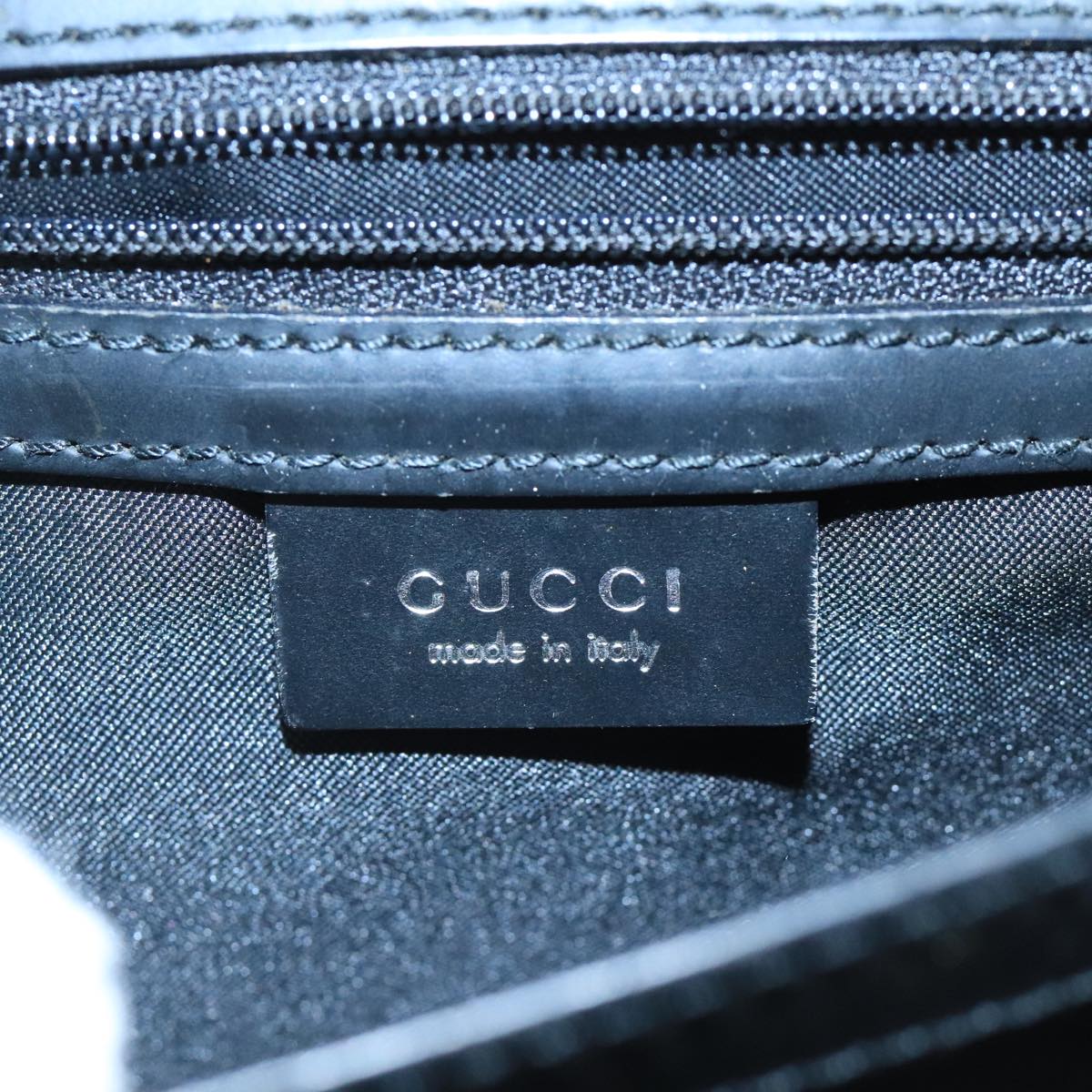 Gucci Black Canvas Clutch Bag (Pre-Owned)