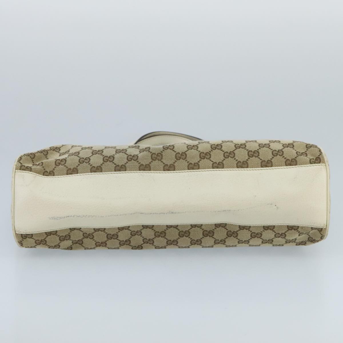 Gucci Beige Canvas Tote Bag (Pre-Owned)