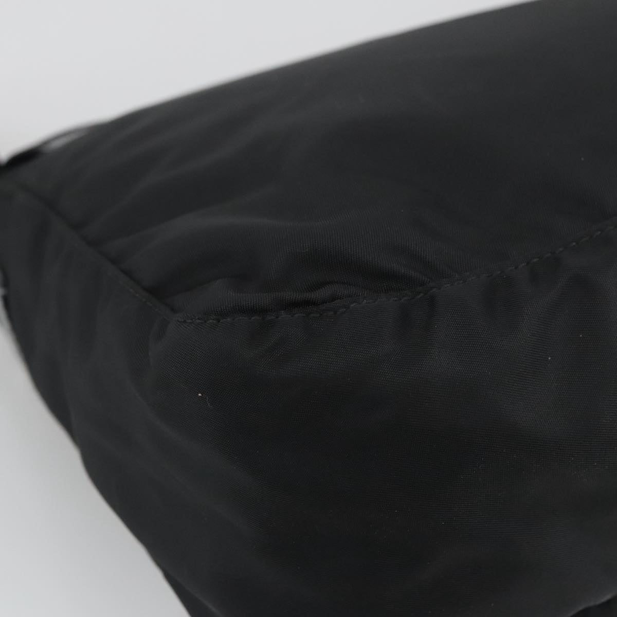 Prada Re-Nylon Black Synthetic Shoulder Bag (Pre-Owned)