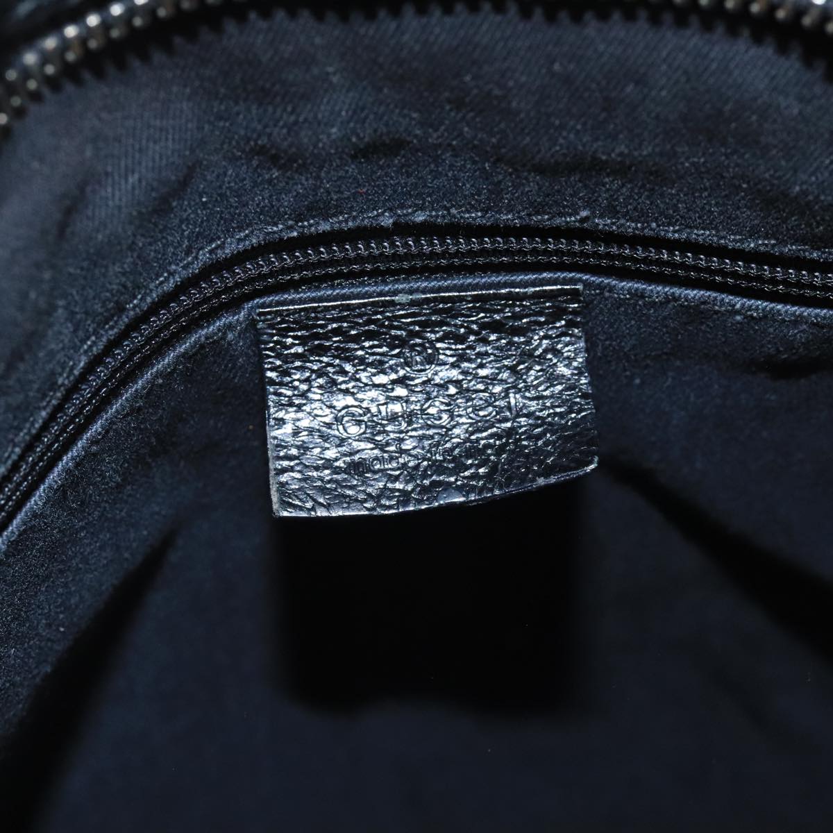 Gucci Black Canvas Shoulder Bag (Pre-Owned)