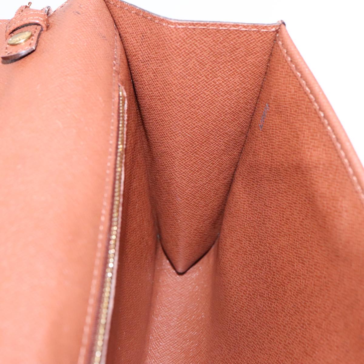 Louis Vuitton Bordeaux Brown Canvas Shoulder Bag (Pre-Owned)