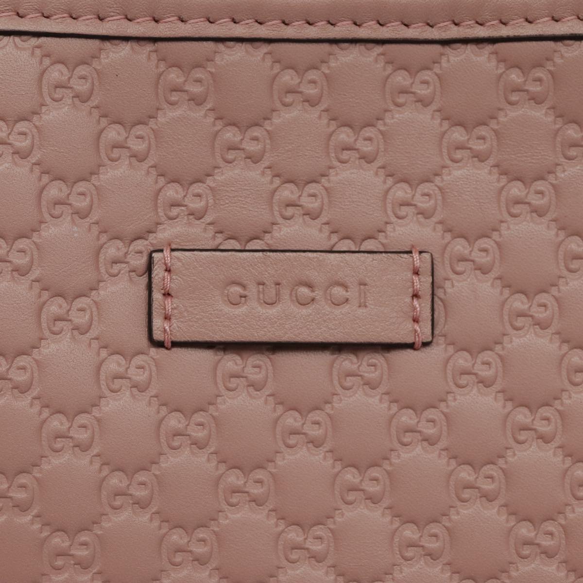 Gucci Micro Guccissima Pink Leather Tote Bag (Pre-Owned)