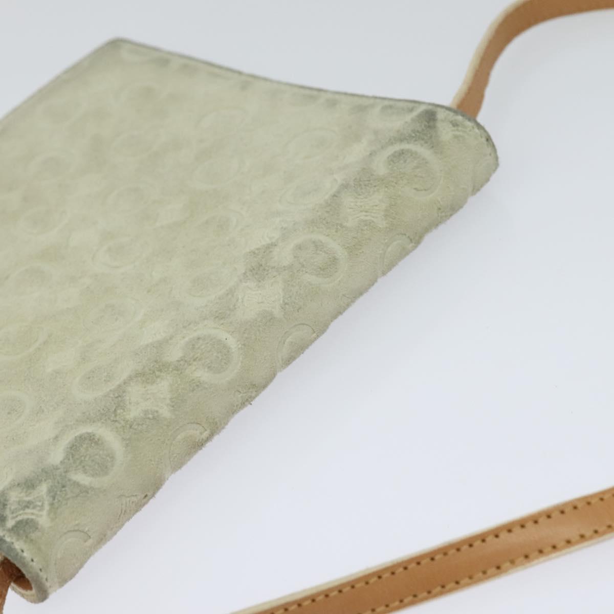 Céline Macadam Grey Suede Wallet  (Pre-Owned)