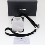 Prada White Synthetic Clutch Bag (Pre-Owned)
