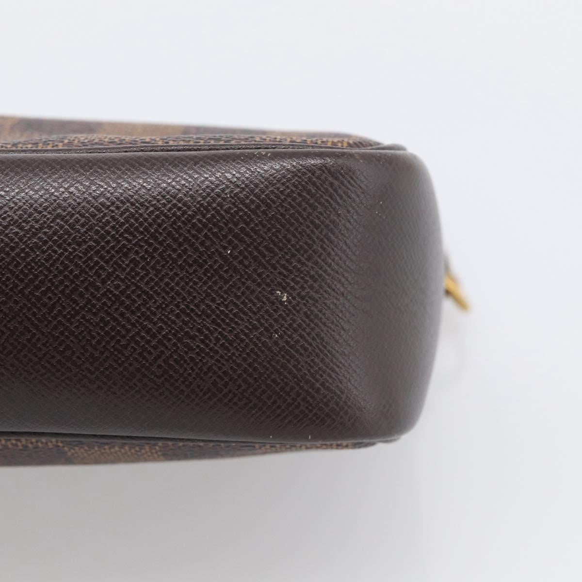 Louis Vuitton Trousse Make Up Damier Brown Canvas Clutche & Pouche Bag (Pre-Owned)