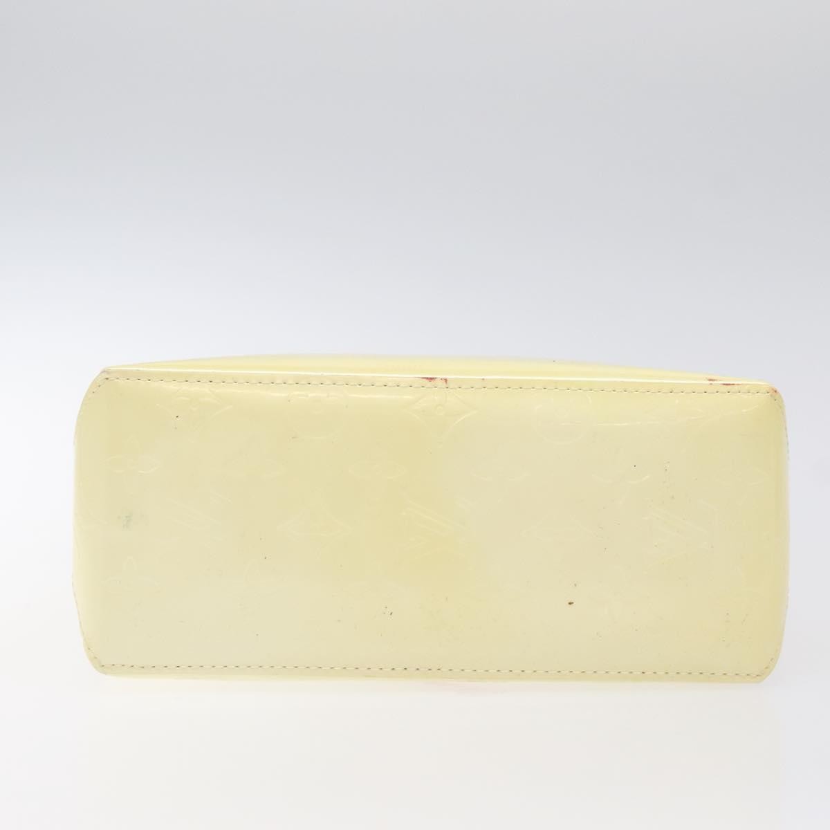Louis Vuitton Reade Monogram Vernis Beige Patent_Leather Bag (Pre-Owned)