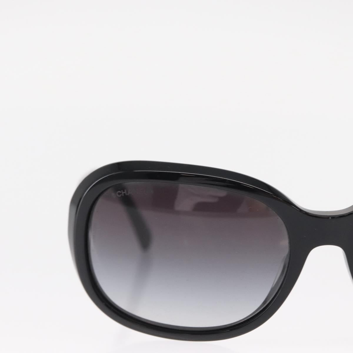 Chanel Logo Cc Plastic Black Plastic Sunglasse Accessory (Pre-Owned)
