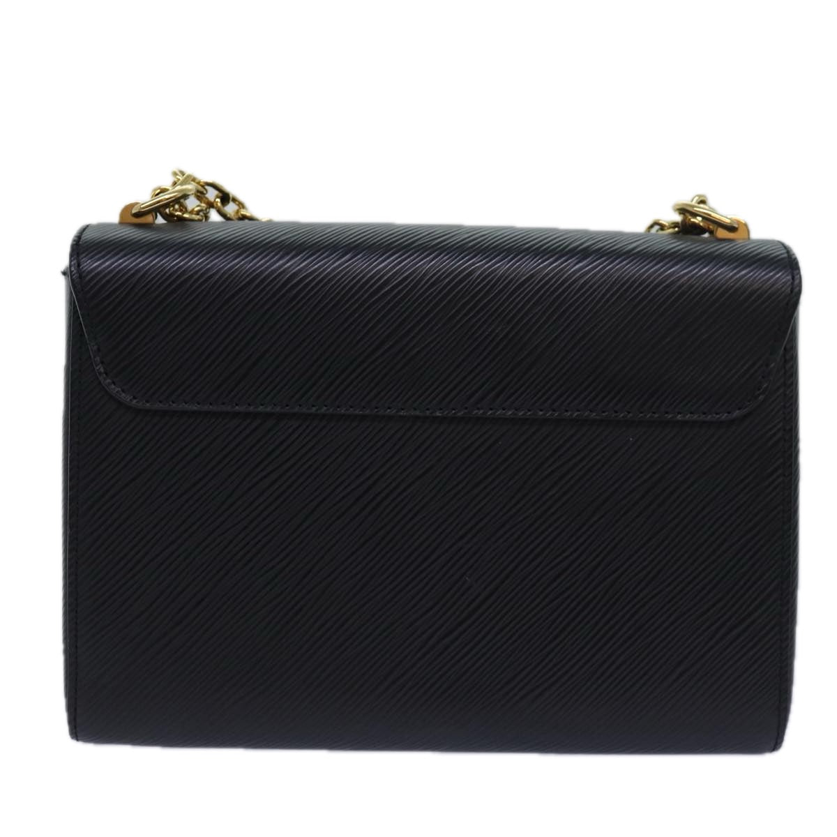 Louis Vuitton Twist Black Leather Shoulder Bag (Pre-Owned)
