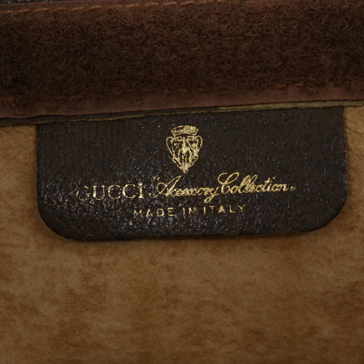 Gucci Ophidia Beige Canvas Clutch Bag (Pre-Owned)
