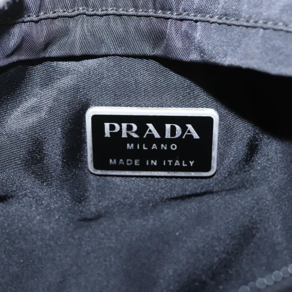 Prada Black Synthetic Shoulder Bag (Pre-Owned)