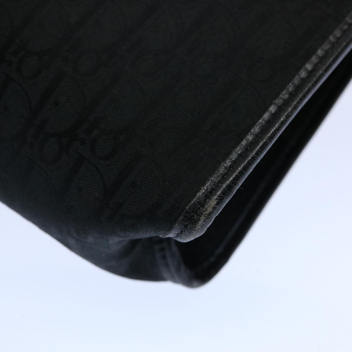 Dior Trotter Black Canvas Clutch Bag (Pre-Owned)