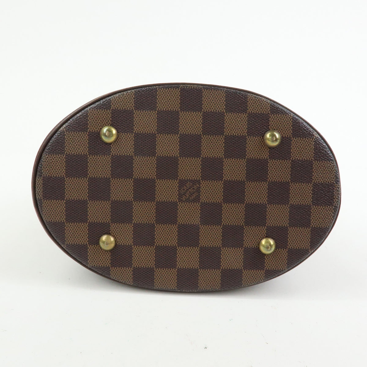 Louis Vuitton Marais Bucket Damier Brown Canvas Handbag (Pre-Owned)