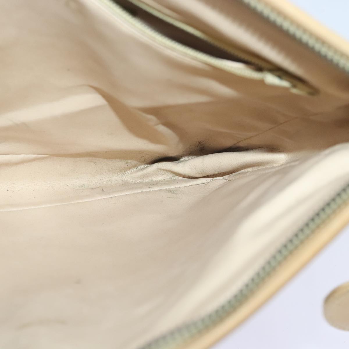 Chanel Camera Beige Leather Shoulder Bag (Pre-Owned)