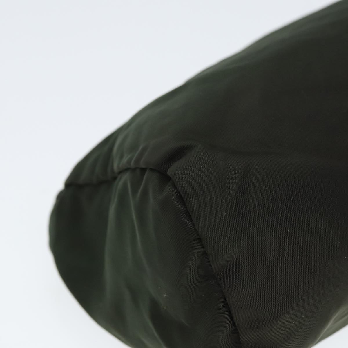 Prada Khaki Synthetic Clutch Bag (Pre-Owned)