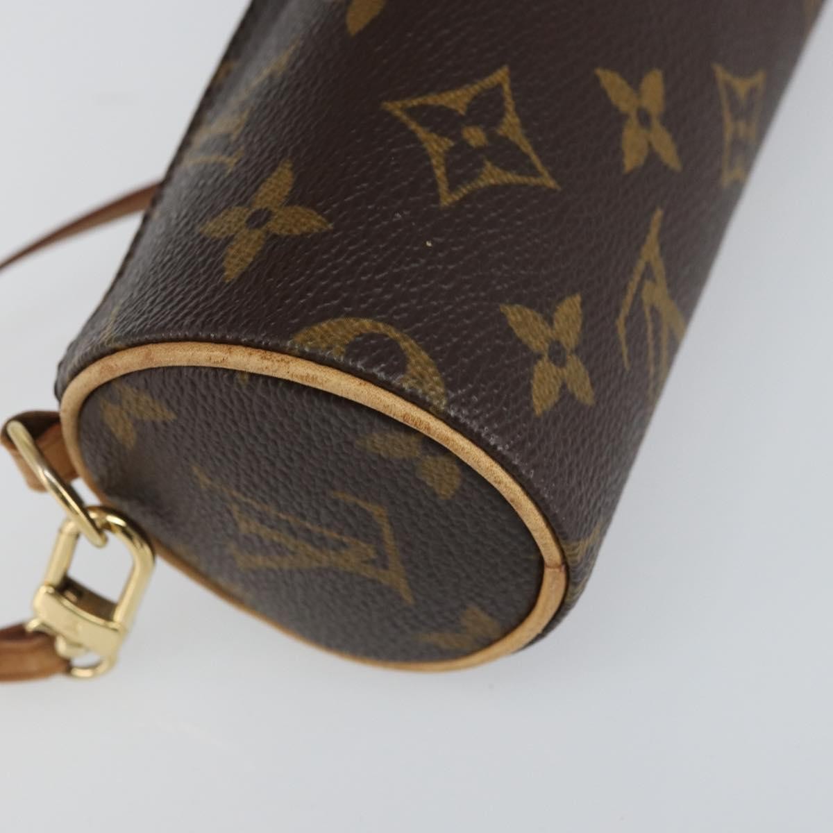 Louis Vuitton Papillon Pochette Monogram Canvas Brown Canvas Clutche & Pouche Bag (Pre-Owned)