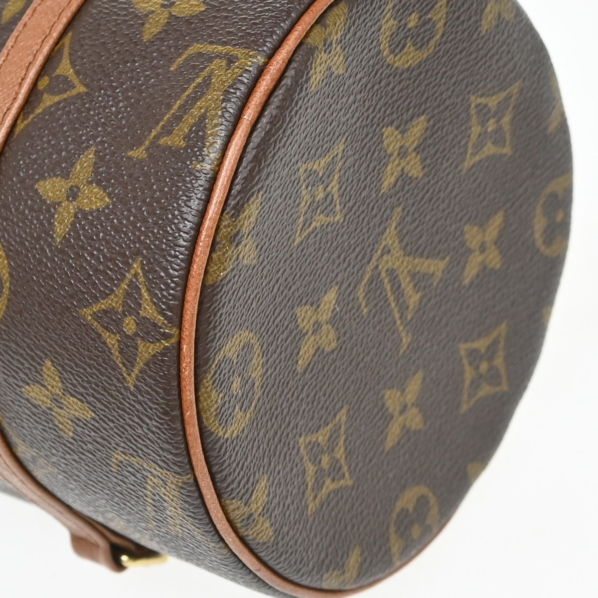 Louis Vuitton Papillon Monogram Canvas Brown Canvas Handbag (Pre-Owned)