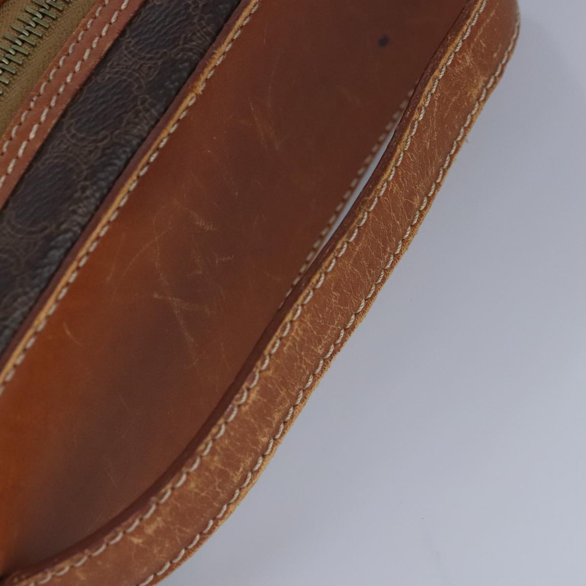 Céline Vanity Brown Canvas Handbag (Pre-Owned)