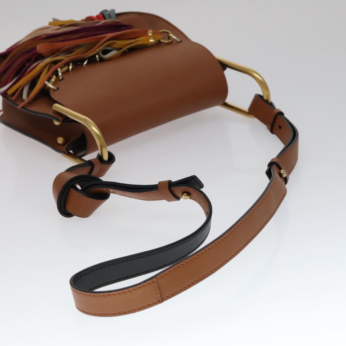 Chloé Hudson Brown Leather Shoulder Bag (Pre-Owned)