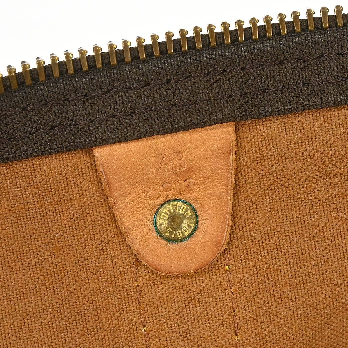 Louis Vuitton Keepall Monogram Brown Canvas Travel Bag Bag (Pre-Owned)