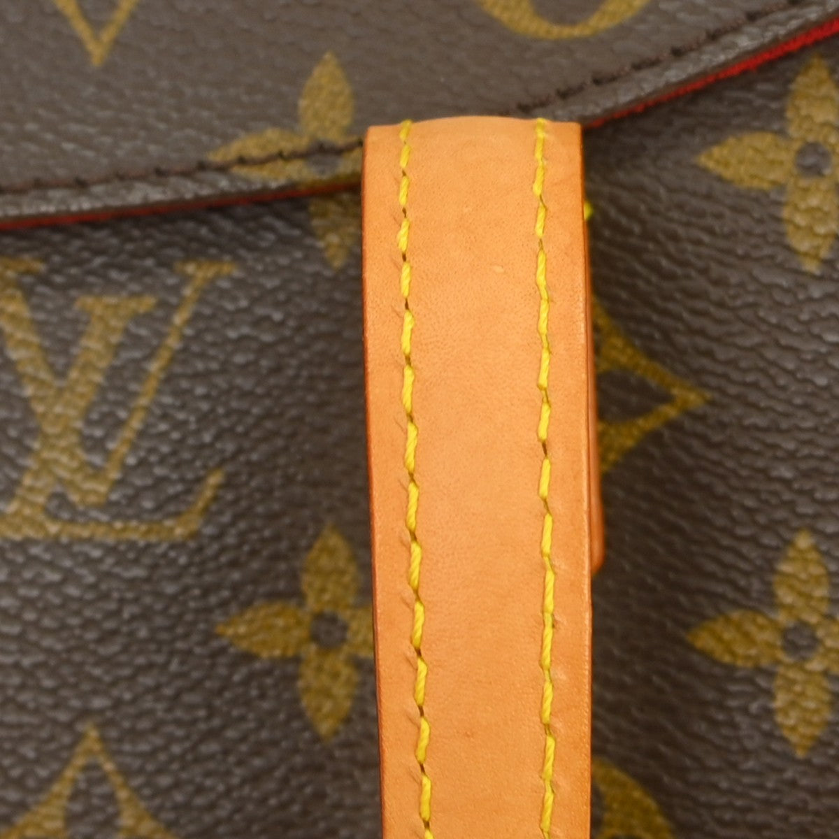 Louis Vuitton Sonatine Monogram Canvas Brown Canvas Handbag (Pre-Owned)