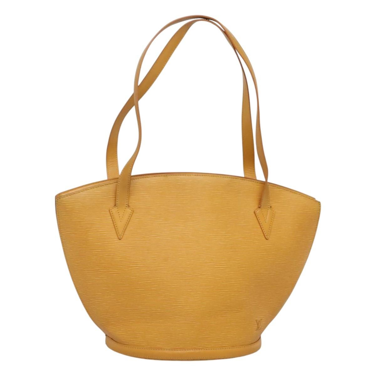 Louis Vuitton Saint Jacques Epi Leather Yellow Leather Shoulder Bag Bag (Pre-Owned)