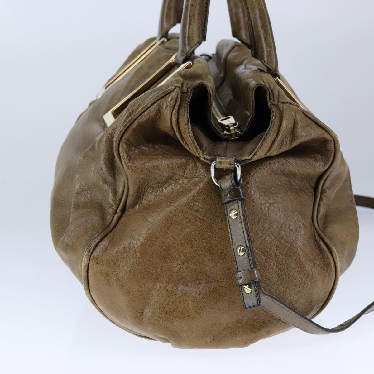 Chloé Ethel Brown Leather Handbag (Pre-Owned)