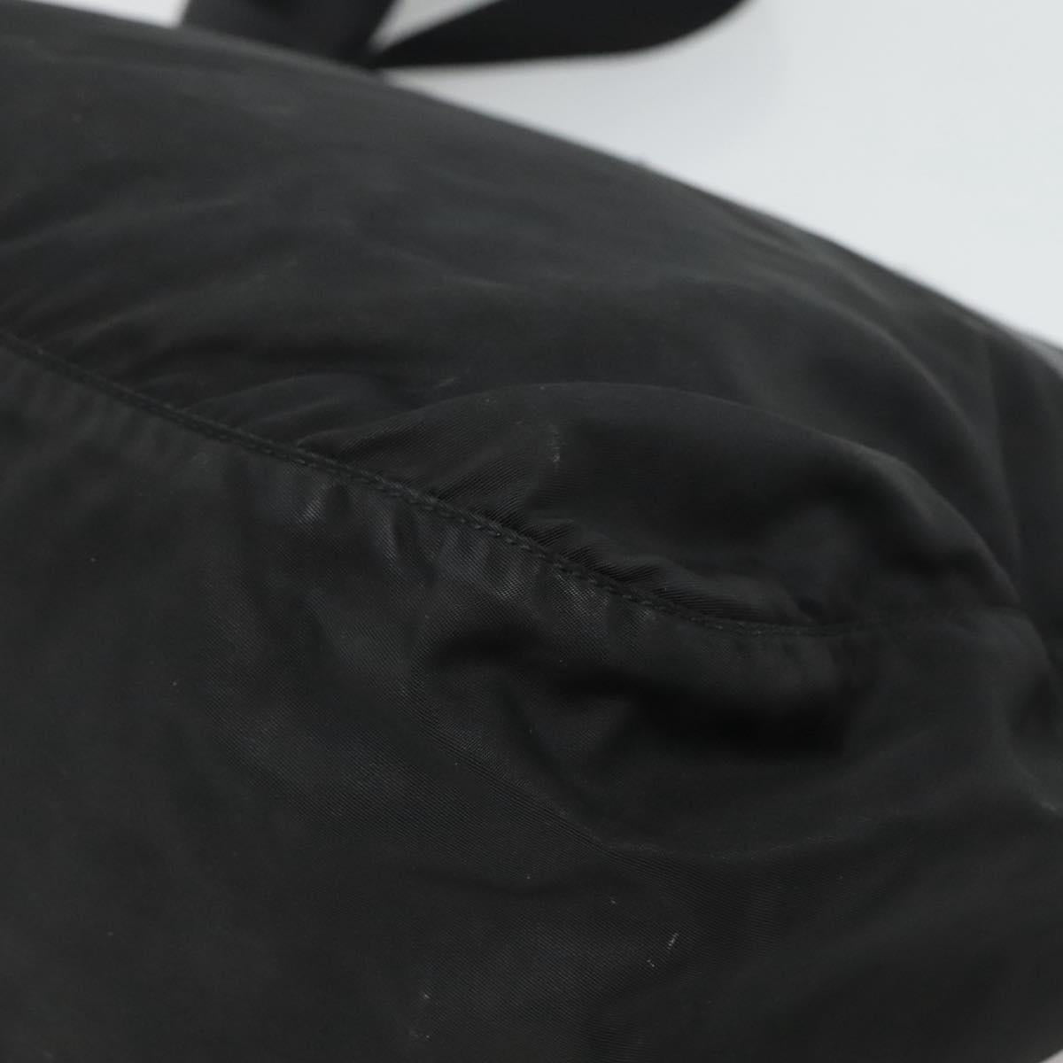 Prada Re-Nylon Black Synthetic Shoulder Bag (Pre-Owned)